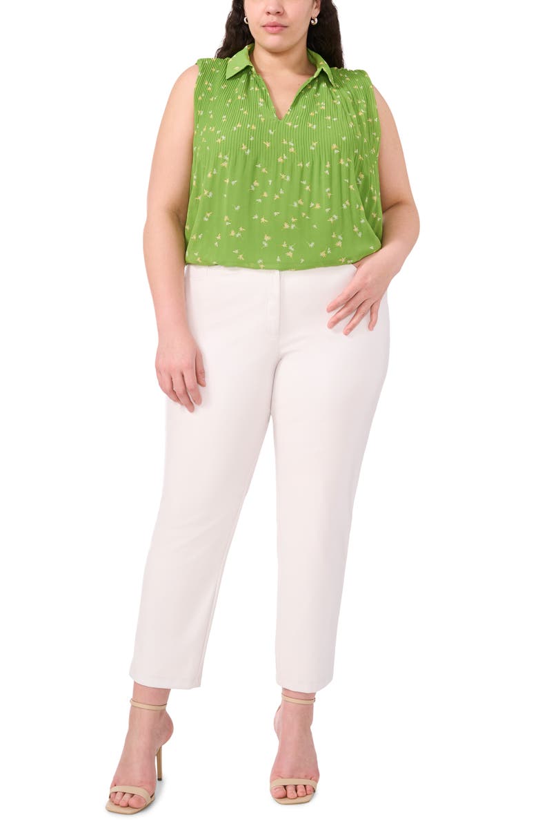 Halogen<sup>®</sup> Collared Sleeveless Top, Alternate, color,