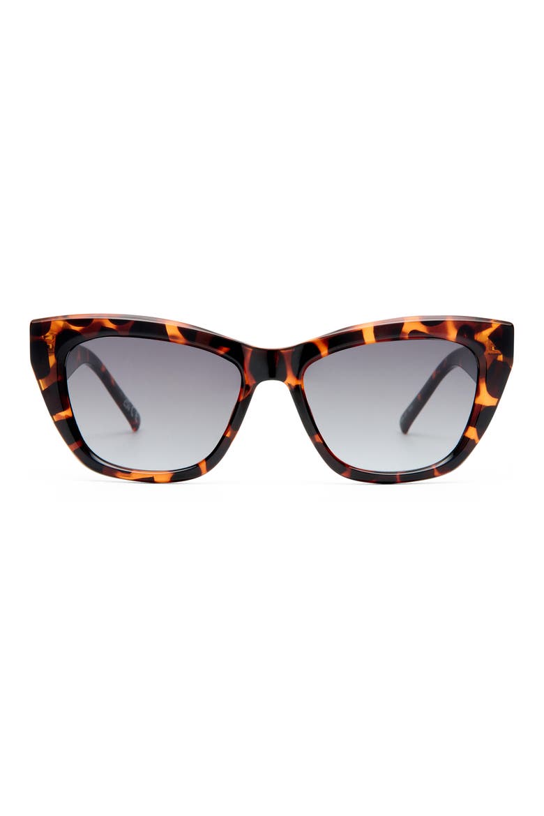 Lumen Cat Eye Sunglasses, Main, color, TORTOISE