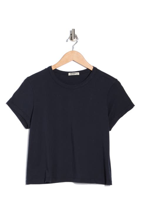 Pima Boxy Crewneck T-Shirt