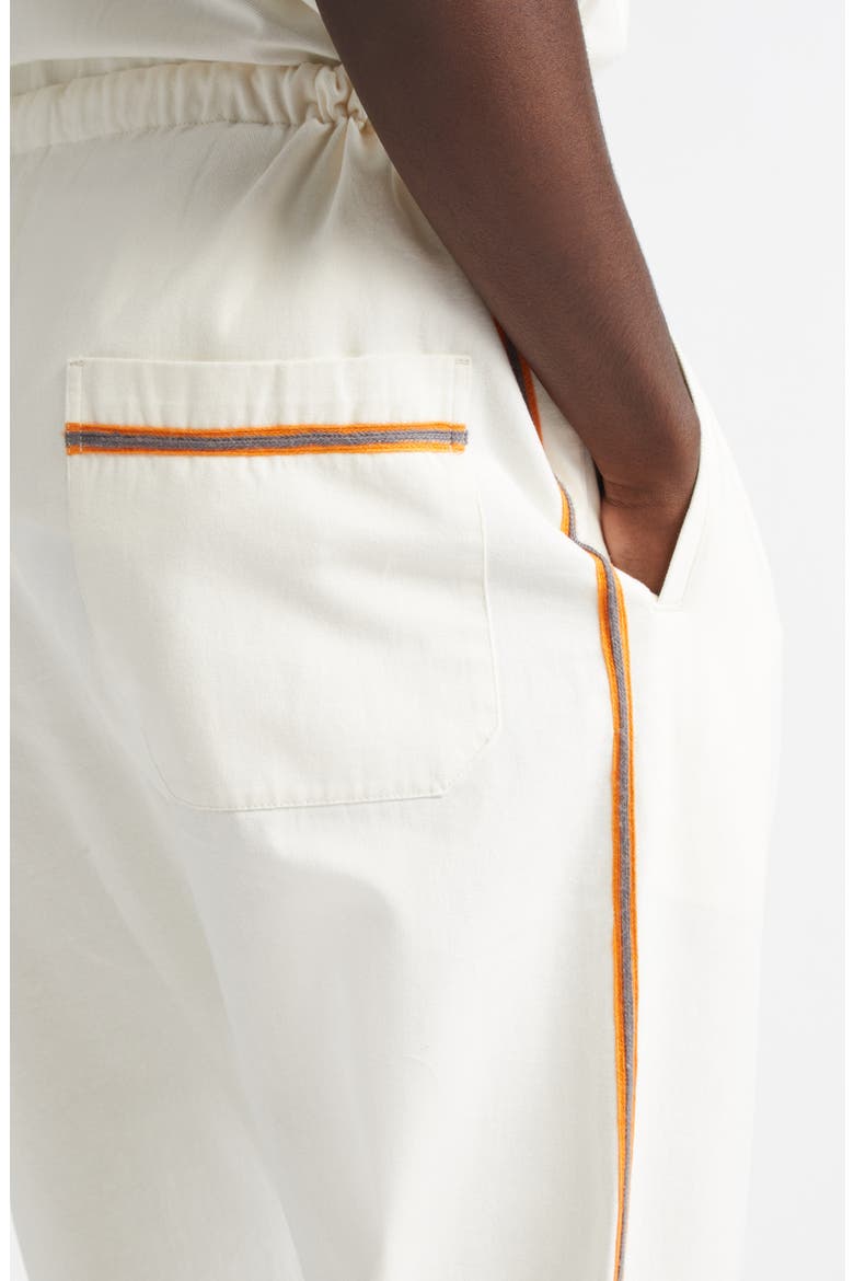 Baseball Pajama Pants, Alternate, color, WHITE MULTI