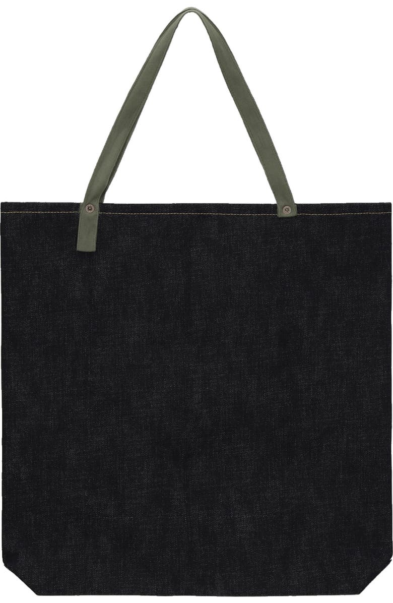 Fortela Selvedge Denim Handbag, Alternate, color, Indigo Rinse