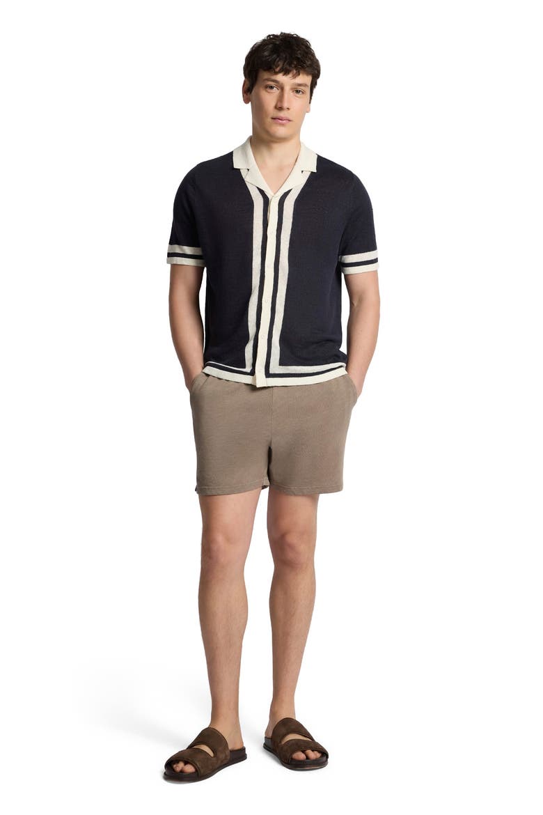Terry Slub Shorts 6", Main, color, Cedar