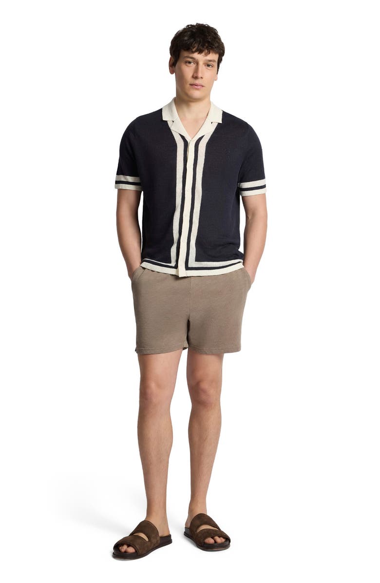 Onia Terry Slub Shorts 6", Main, color, Cedar