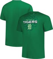 PROFILE Men's Profile  Kelly Green Detroit Tigers Big & Tall Celtic T-Shirt