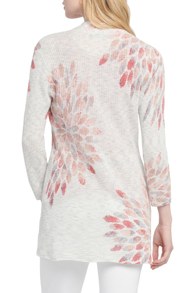 Morning Burst Cardigan, Alternate, color, ORANGE MULTI