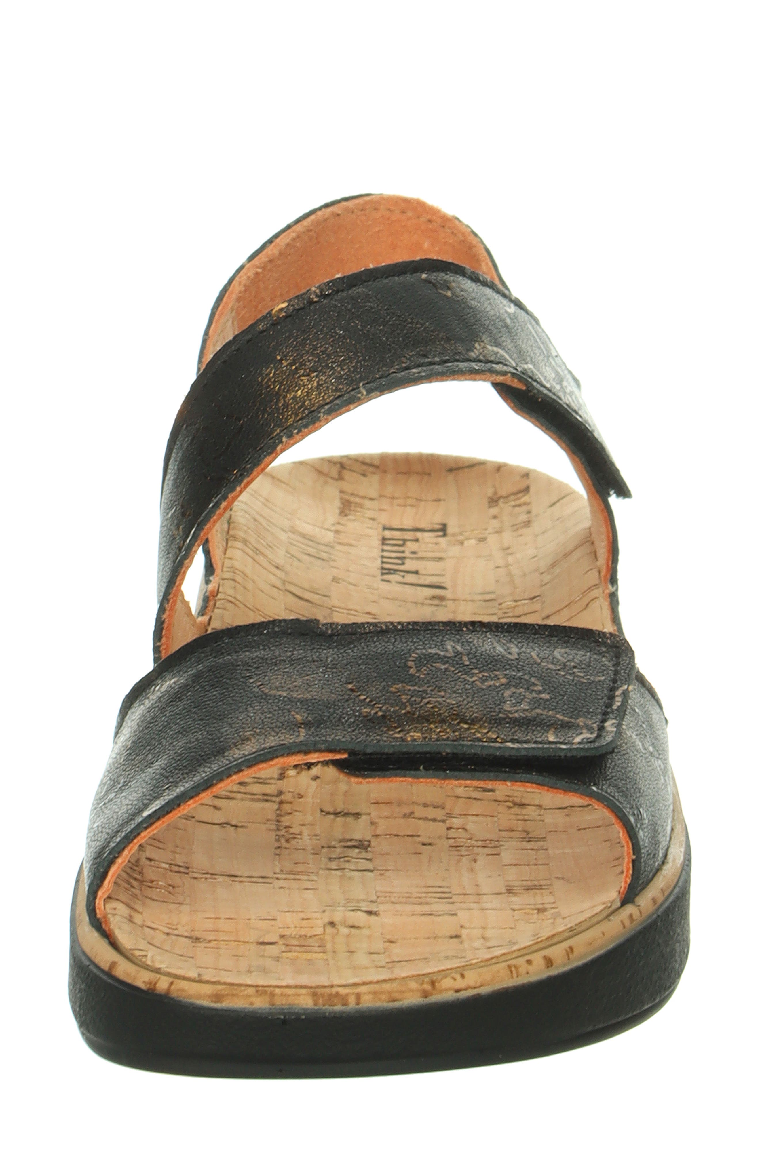 Think! Meggie Sandal, Alternate, color, Black