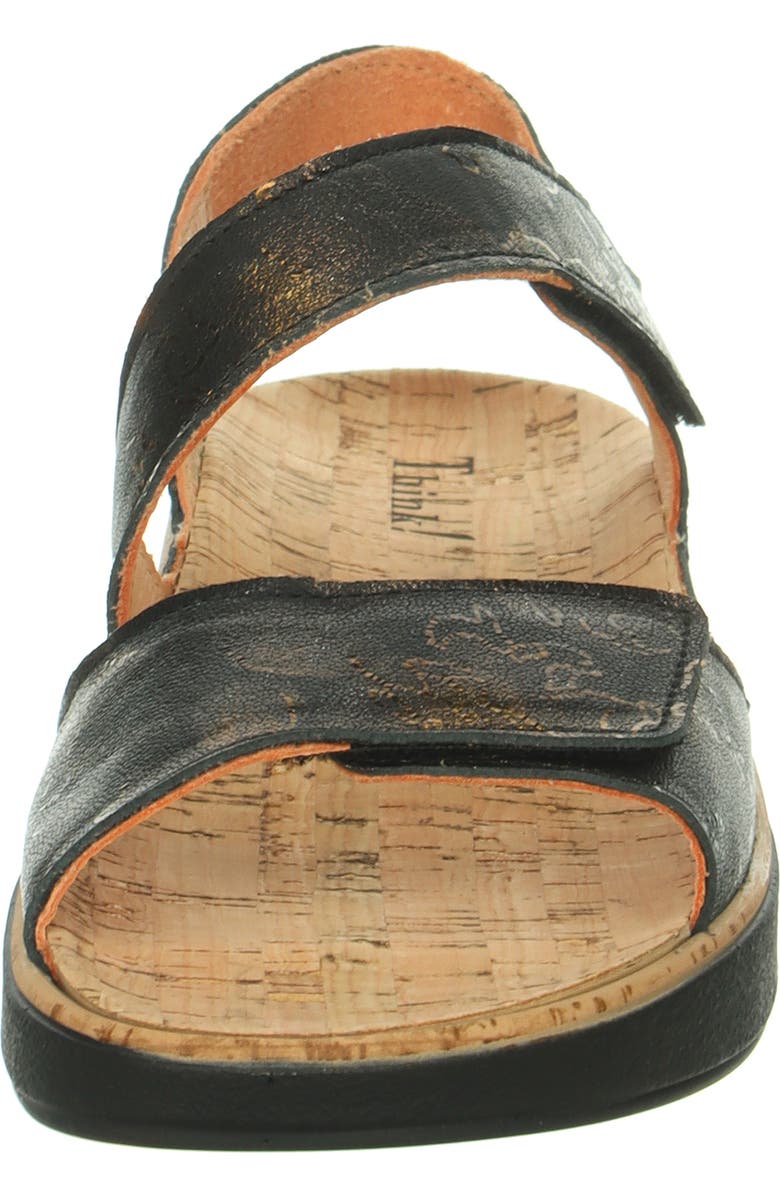 Think! Meggie Sandal, Alternate, color, Black