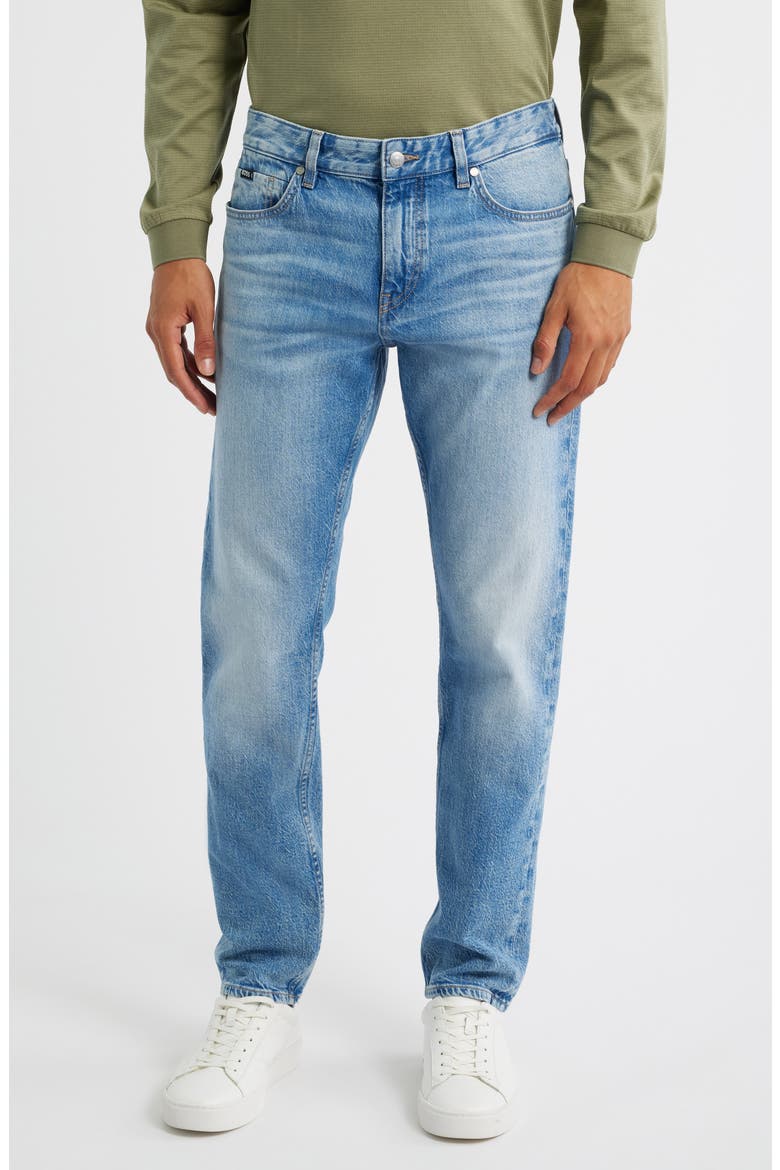 Delaware Slim Fit Jeans, Main, color, BRIGHT BLUE
