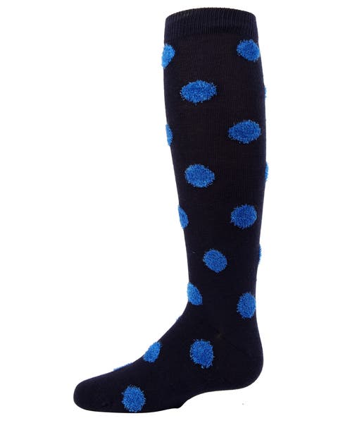 Fun & Fuzzy Polka Dot Knee Socks (Little Kid & Big Kid)