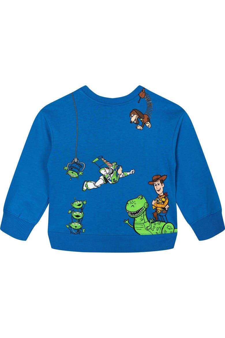 Toy Story Fleece Sweatshirt and Plush Pants Set, Alternate, color, Blue Navy Toy Story
