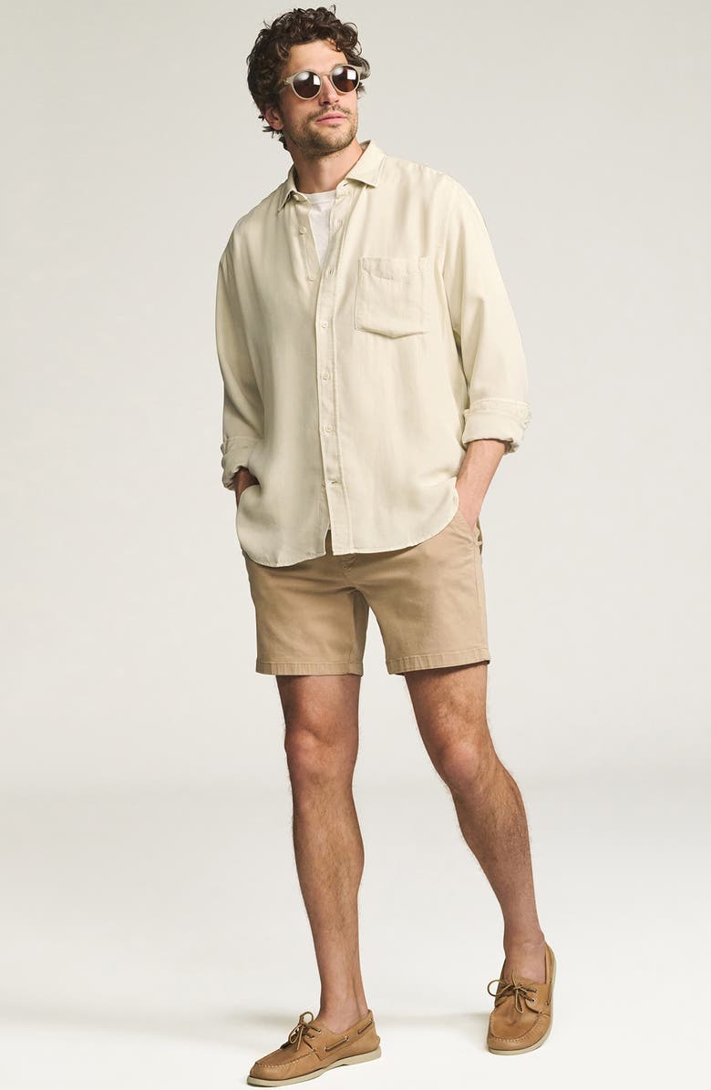34 Heritage Hampton Slim Fit Twill Chino Shorts, Alternate, color, 