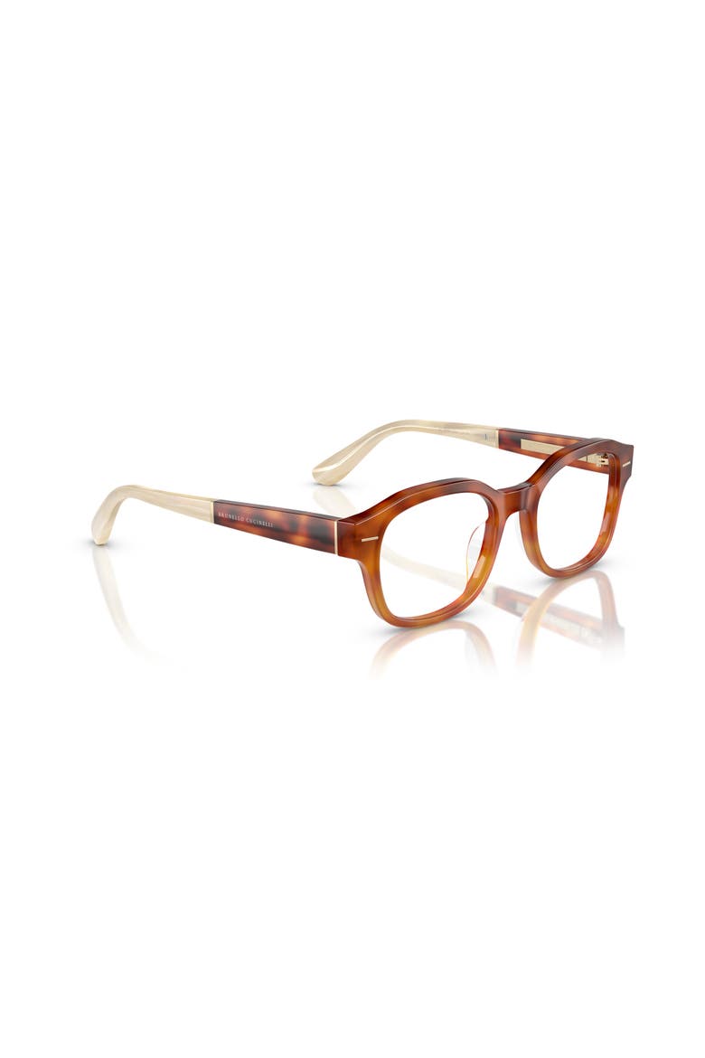 50mm Rectangle optical glasses, Alternate, color, Tortoise