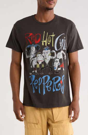 Merch Traffic Red Hot Chili Peppers Cotton Graphic T-Shirt