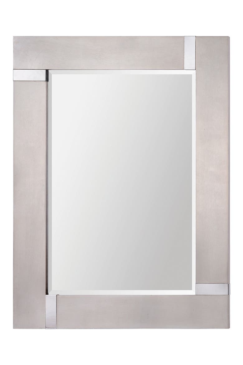 Capiz Mirror, Main, color, SILVER LEAF