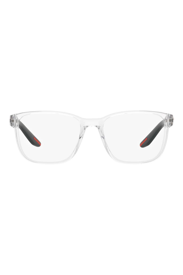 55mm Pillow Optical Glasses, Main, color, CRYSTAL