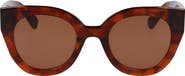 Longchamp Heritage 49mm Small Round Sunglasses