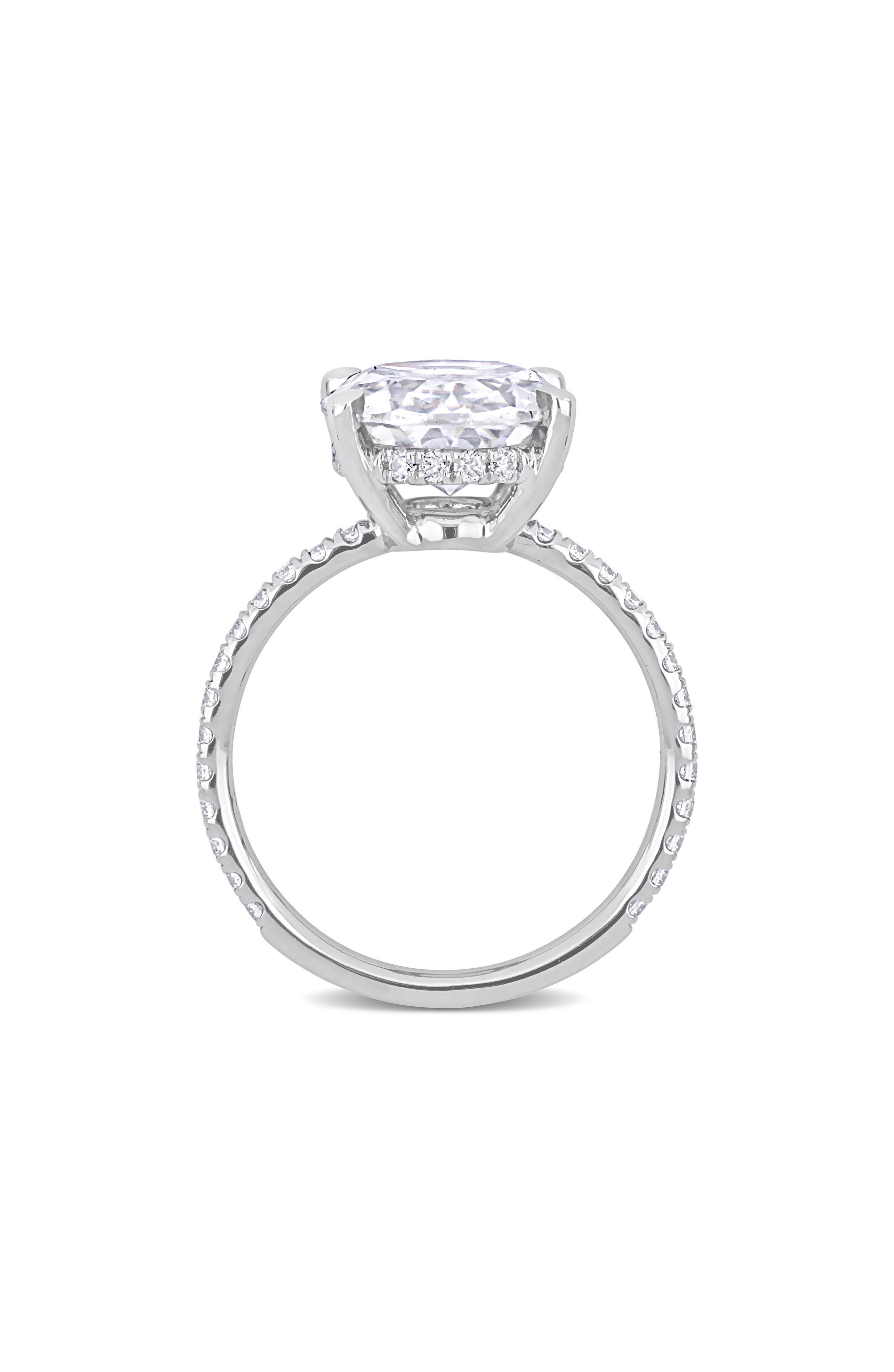 DELMAR Lab Created Moissanite Ring (Women) | Nordstromrack