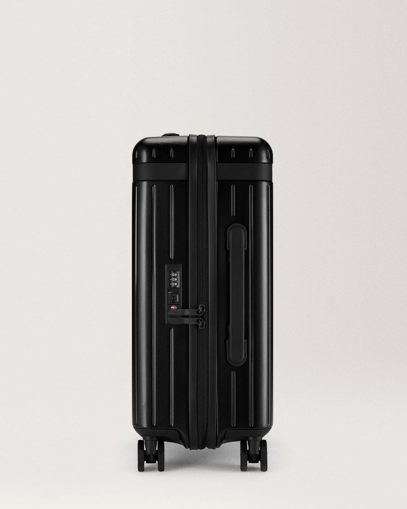 Carl Friedrik The Carry-on Suitcase, Alternate, color, Black / Black
