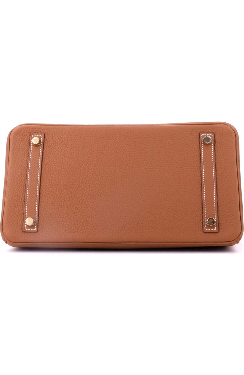 Pre-Owned Hermes Birkin Handbag Brown Togo with Gold Hardware 30, Alternate, color, Gold