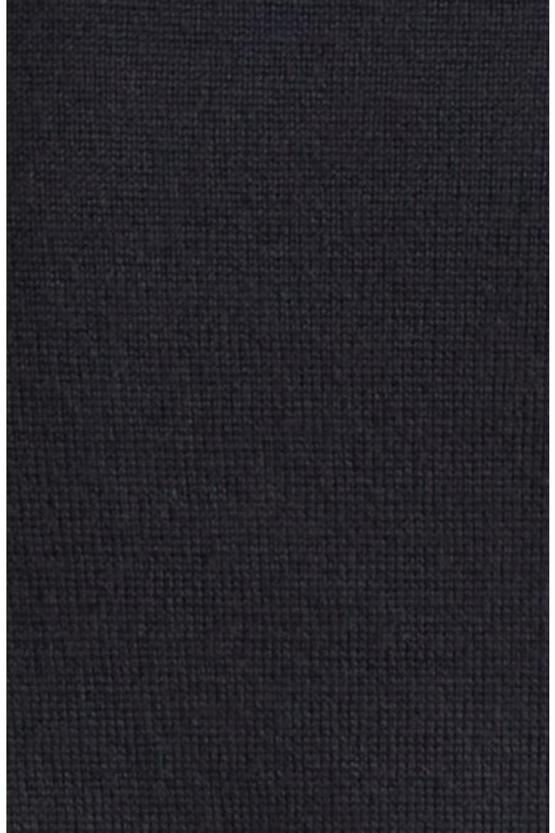 Ami De Coeur Merino Wool Turtleneck Sweater, Alternate, color, NOIR/ ROUGE