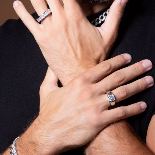 Anna Zuckerman 3 Carat Presidential Ring In Metallic