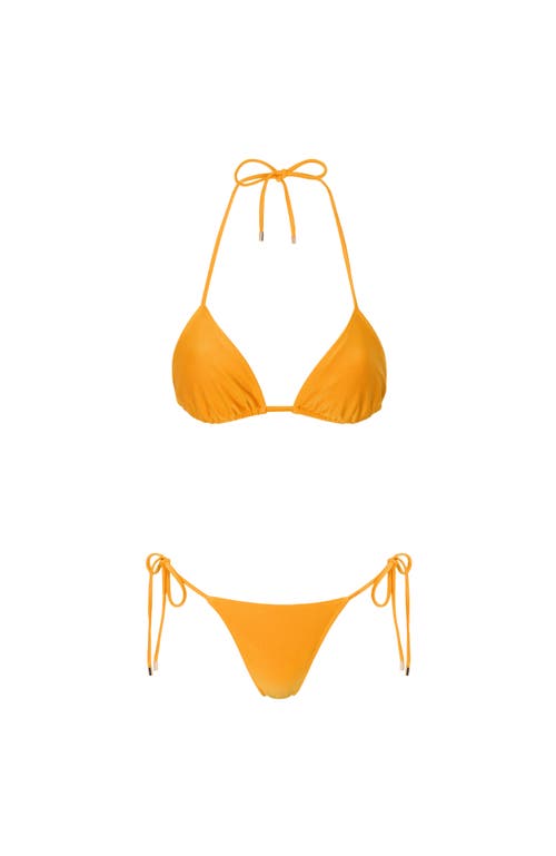 Sunkissed Le Triangle Swim Top In Sunshine