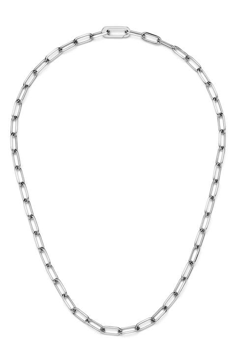 Classic Paperclip Chain Necklace