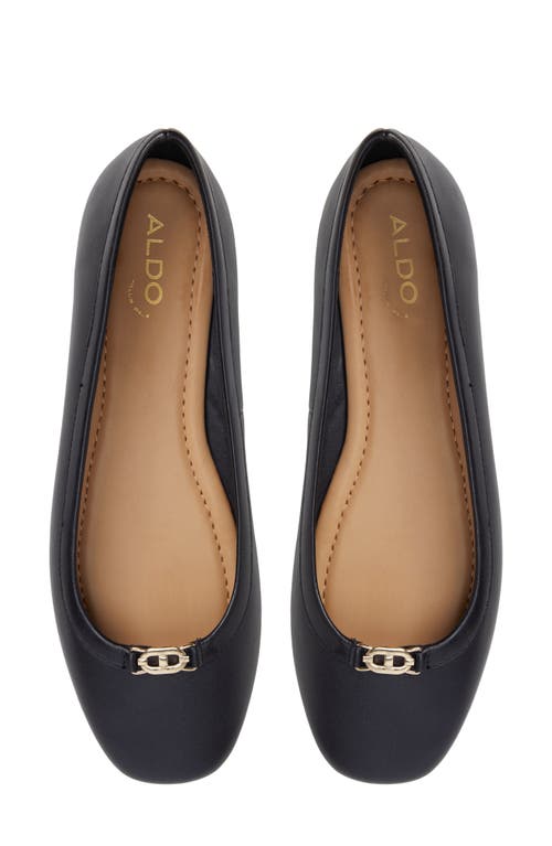 Aldo Corinthie Ballet Flat In Other Black