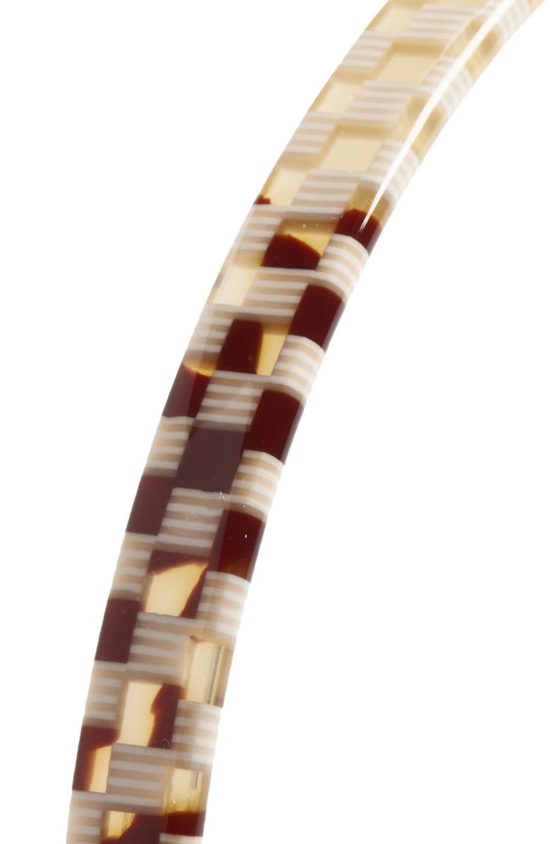MACHETE Slim Headband, Alternate, color, Tortoise Checker