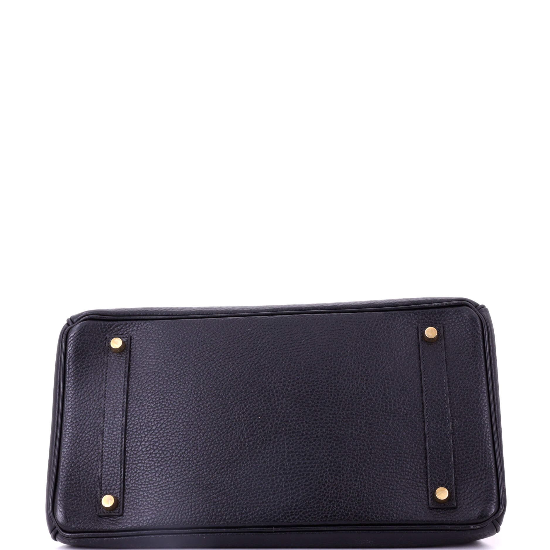 Pre-Owned Hermes Birkin Handbag Black Ardennes with Gold Hardware 35, Alternate, color, Noir