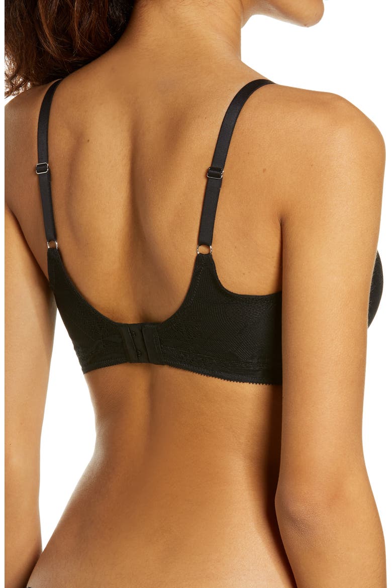 Sleek & Lace Beautifull Bralette, Alternate, color, BLACK