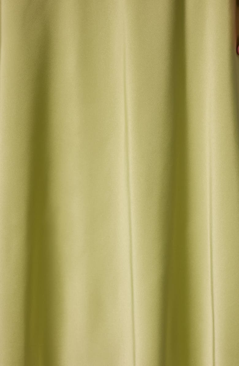 Donna Karan New York A-Line Halter Dress, Alternate, color, Kiwi