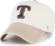 '47 Men's '47 Natural/Tan Texas Rangers Neutral Terrain Clean Up Adjustable Hat