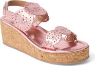 Jack Rogers Kids' Lauren Slingback Platform Wedge Sandal