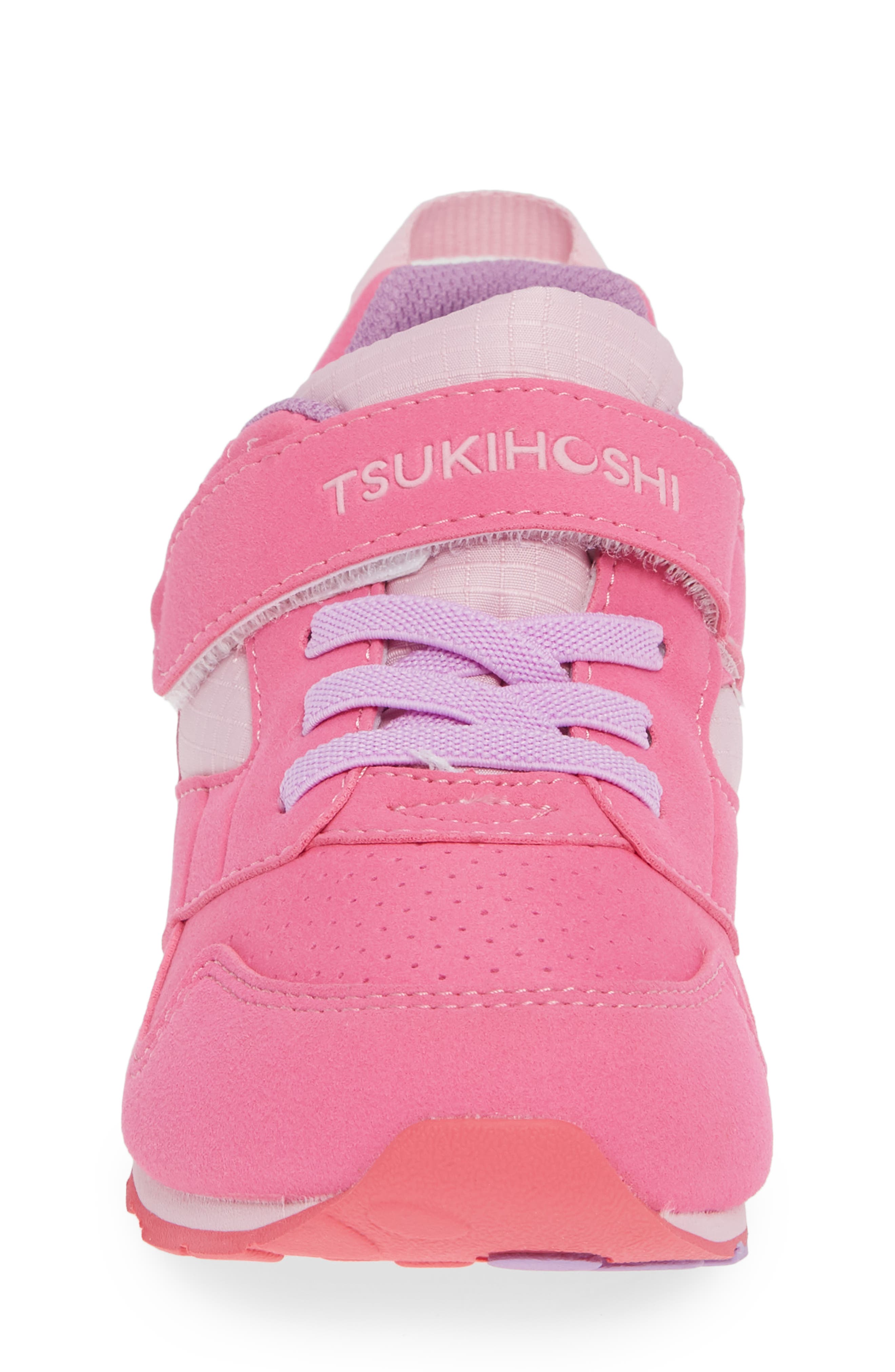 Racer Washable Sneaker, Alternate, color, FUCHSIA/ PINK