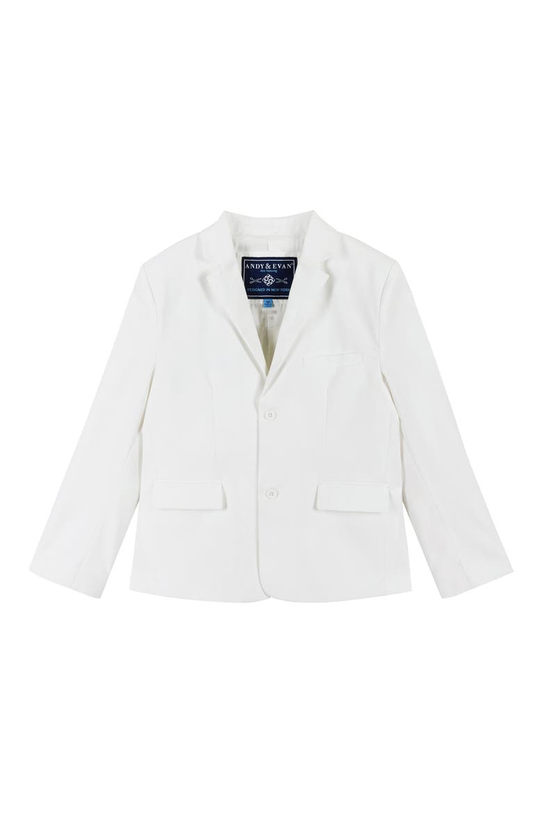 Kids' 4-Piece Suit Set, Alternate, color, WHITE