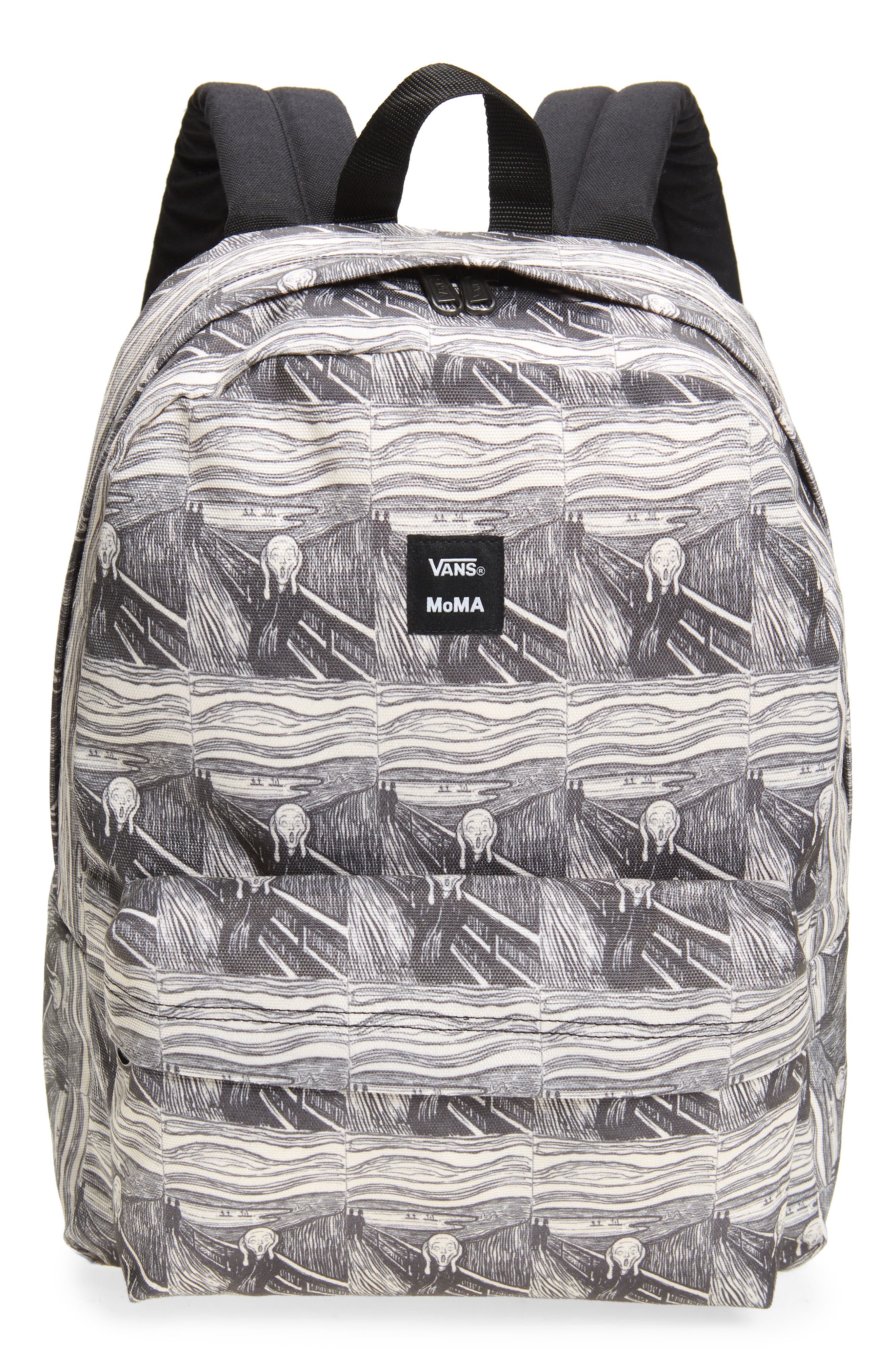Vans x MoMA Edvard Munch Old Skool III Backpack, Main, color, 