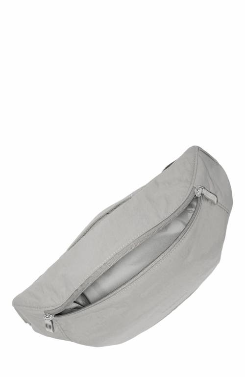 Baggallini Swift Belt Bag Sling In B-lite Silver Sand