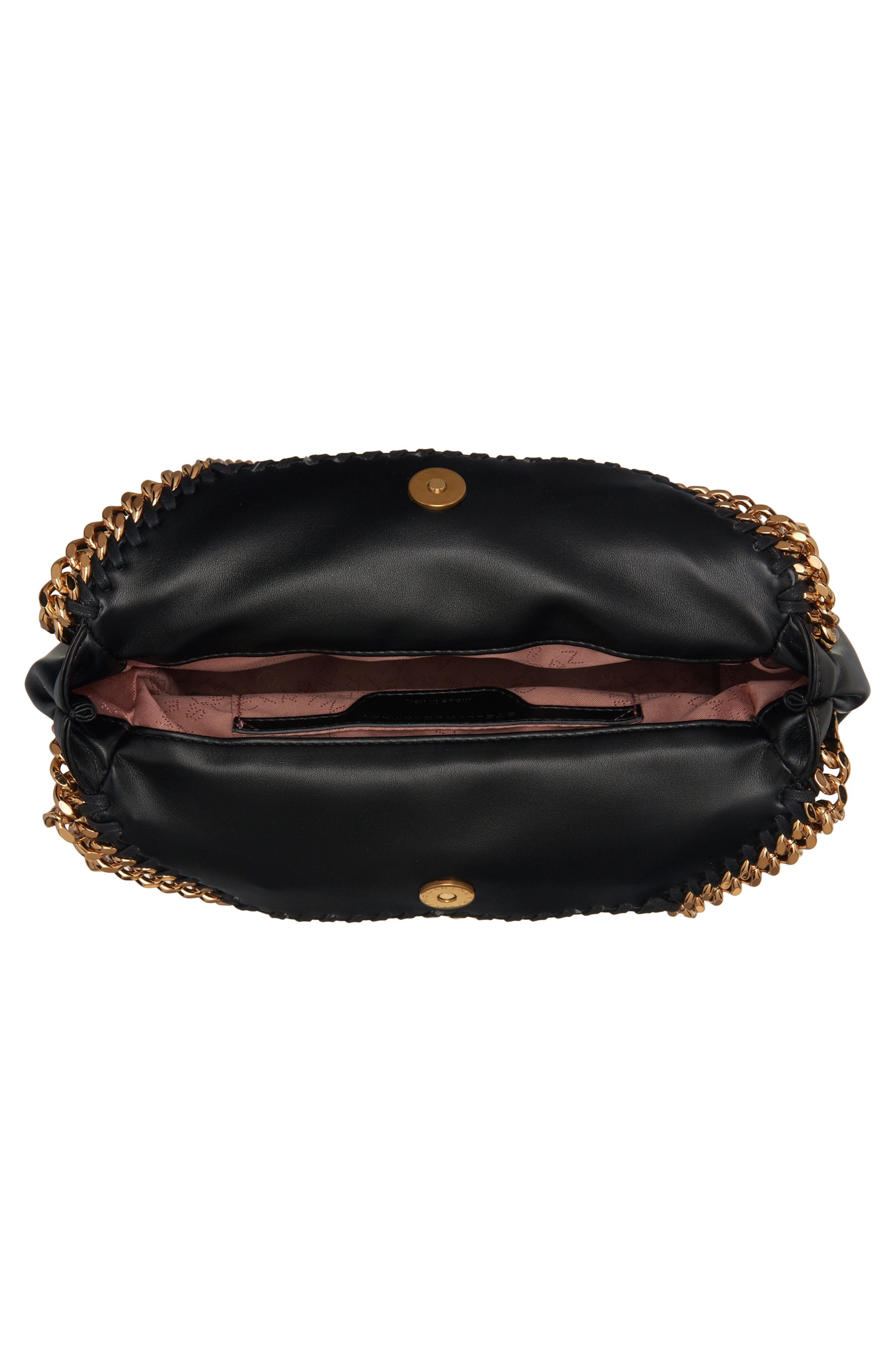 Stella McCartney Mini Falabella Quilted Faux Leather Tote, Alternate, color, 