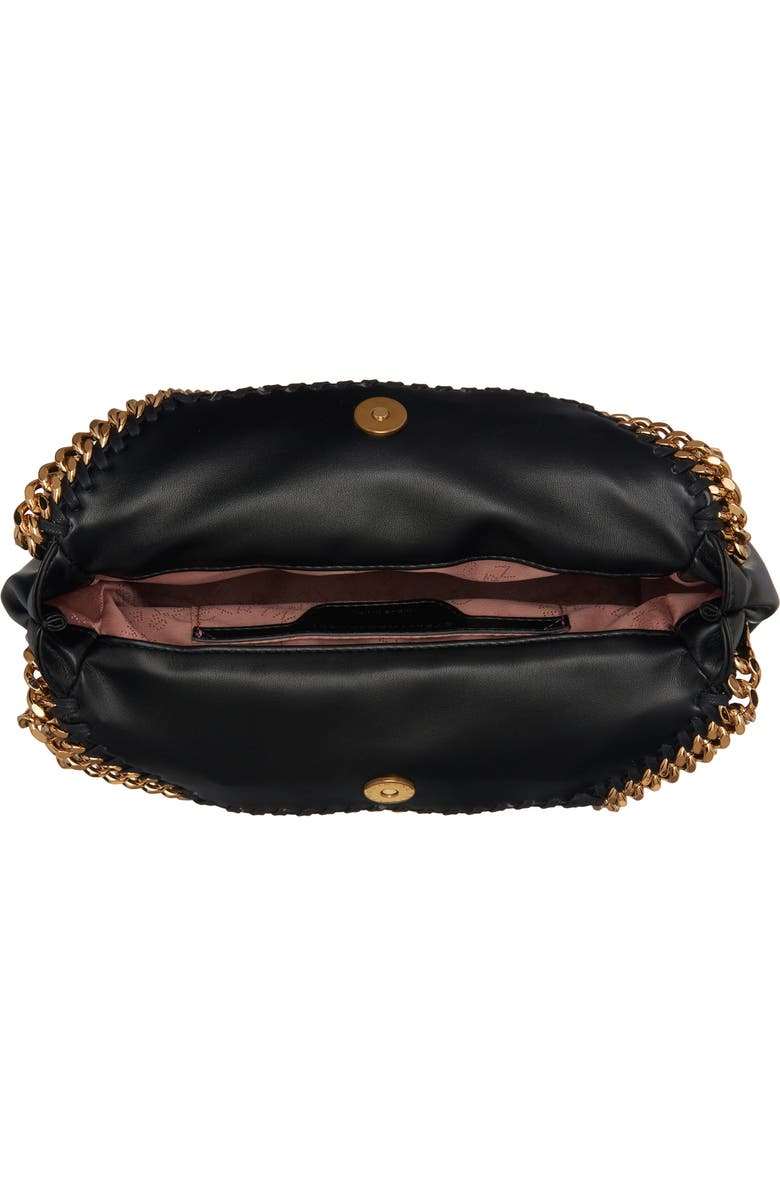 Stella McCartney Mini Falabella Quilted Faux Leather Tote, Alternate, color,