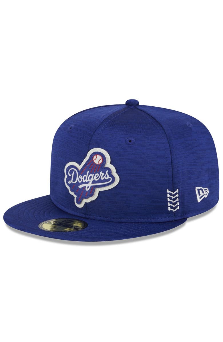 New Era Men's New Era Royal Los Angeles Dodgers 2024 Clubhouse 59FIFTY Fitted Hat, Alternate, color, Royal