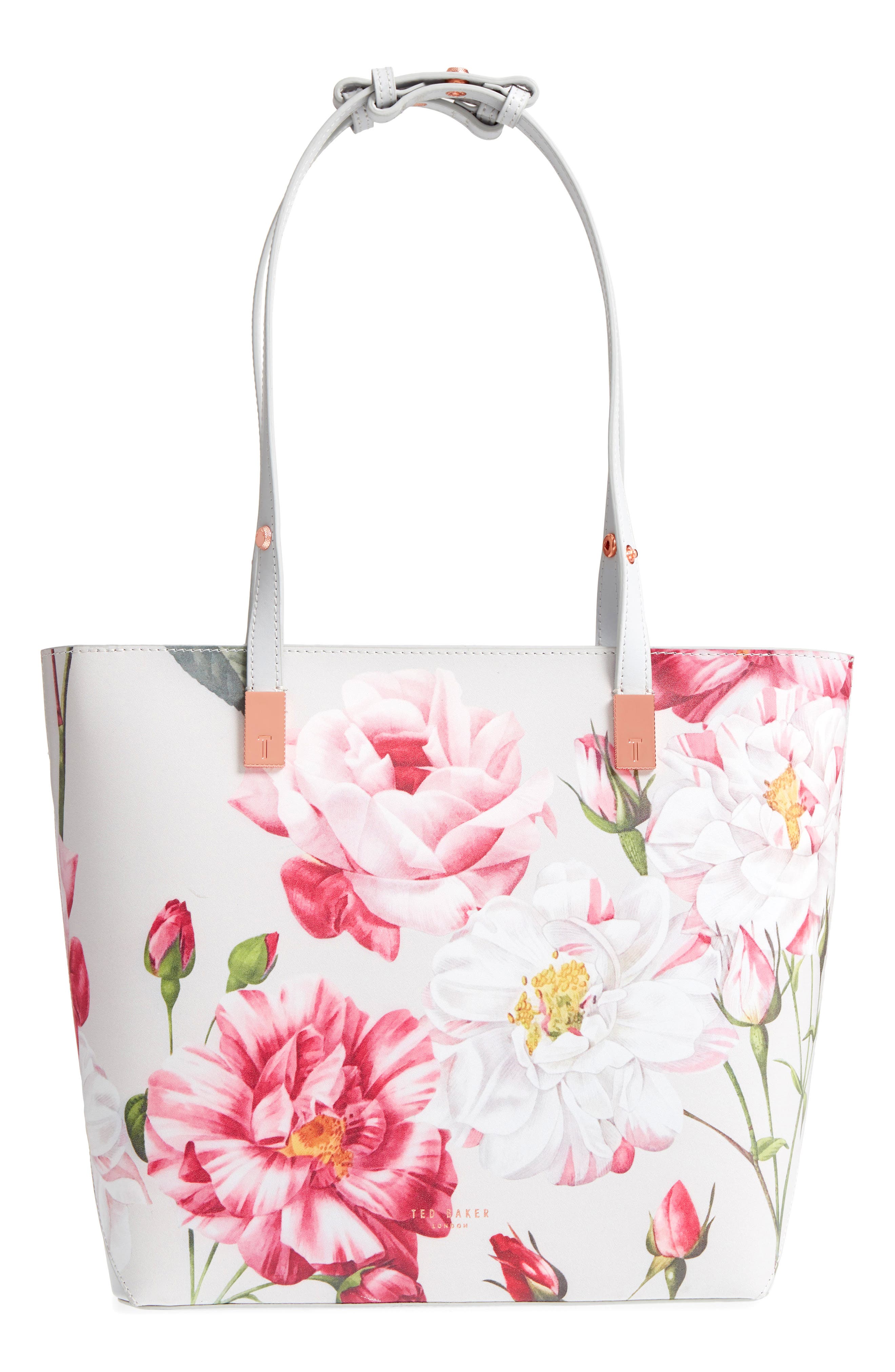 Ted Baker London Adjustable Handle Leather Tote, Alternate, color, 