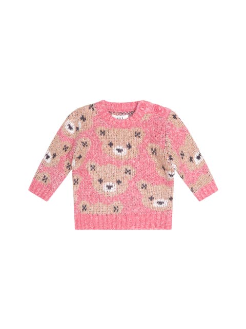 Berry Hux Sponge Pullover