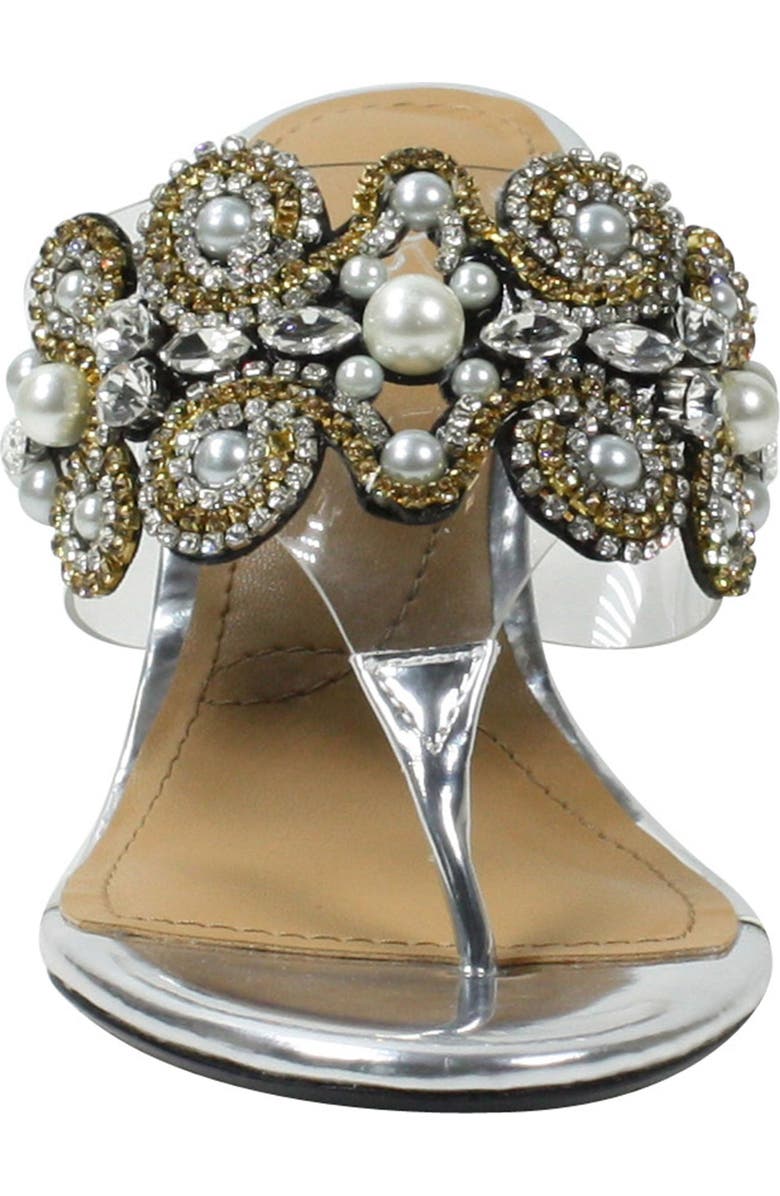 J. Reneé J.Reneé Darshana Embellished Wedge Slide Sandal, Alternate, color,