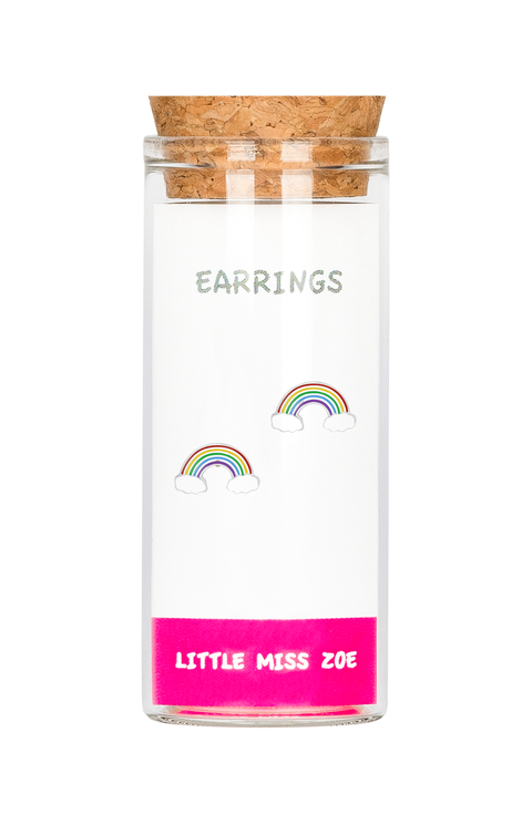 Rainbow Stud Earrings