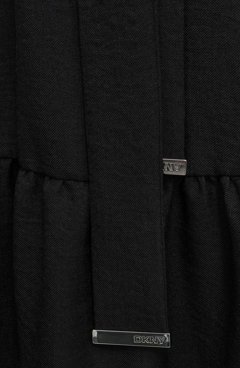 DKNY Puff Sleeve Midi Shirtdress, Alternate, color,