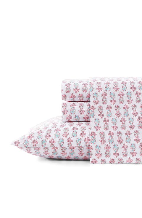 Pineapple Splash Cotton Sheet Set