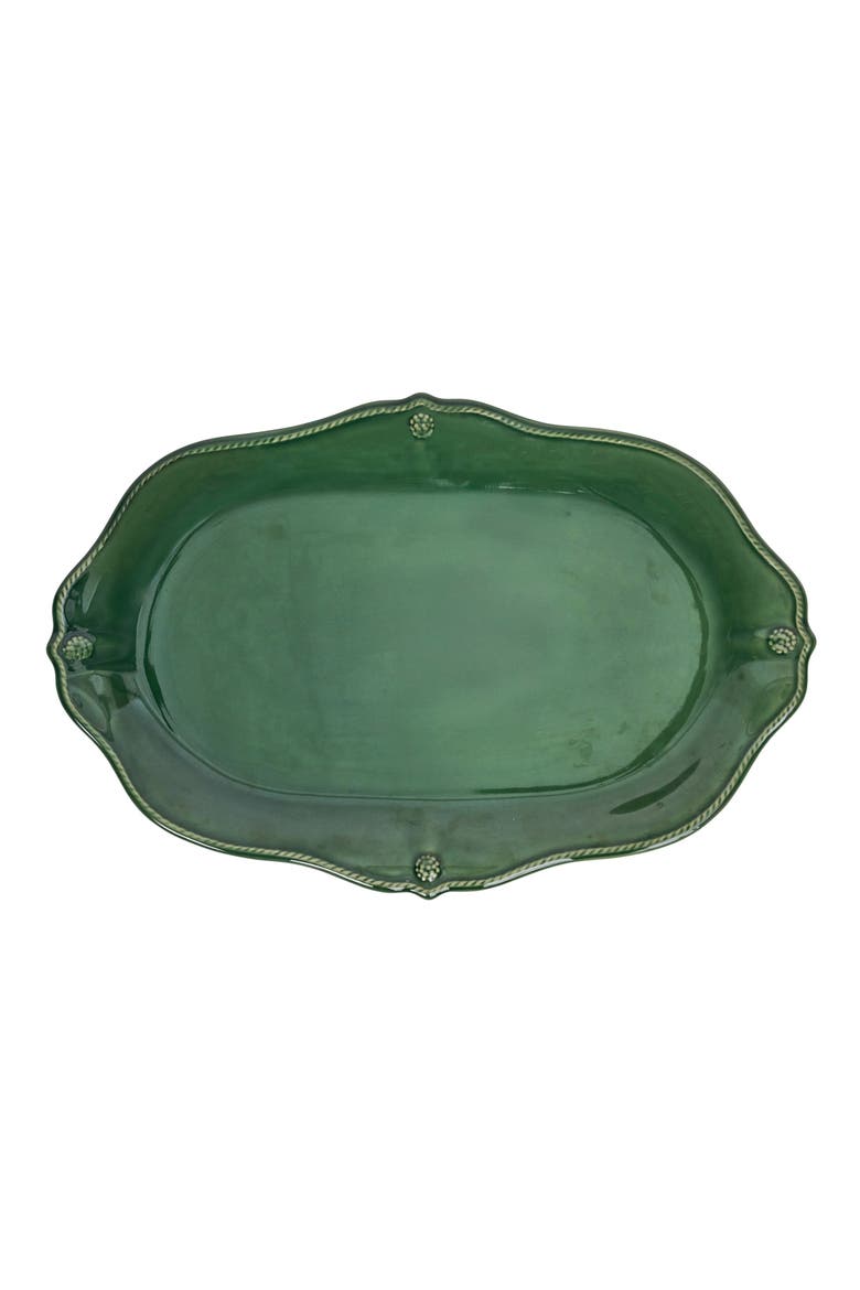 Berry & Thread 16-Inch Platter, Main, color, BASIL