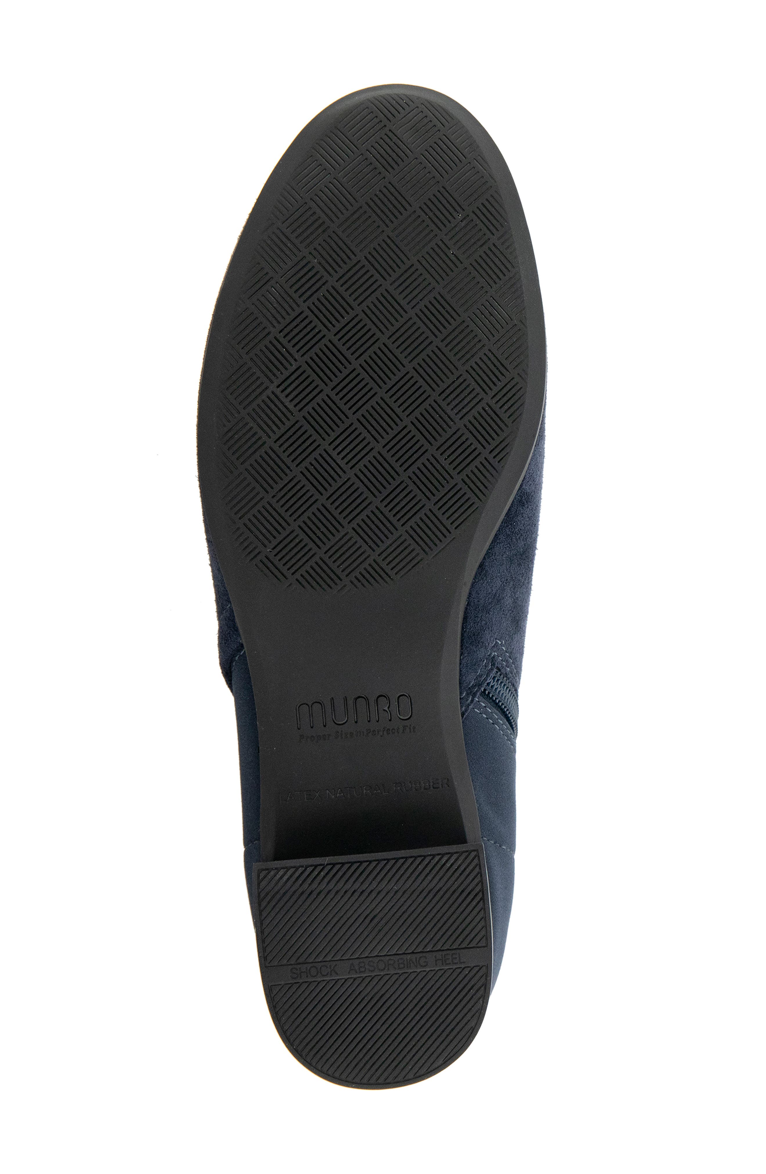 Flora Bootie, Alternate, color, NAVY COMBO