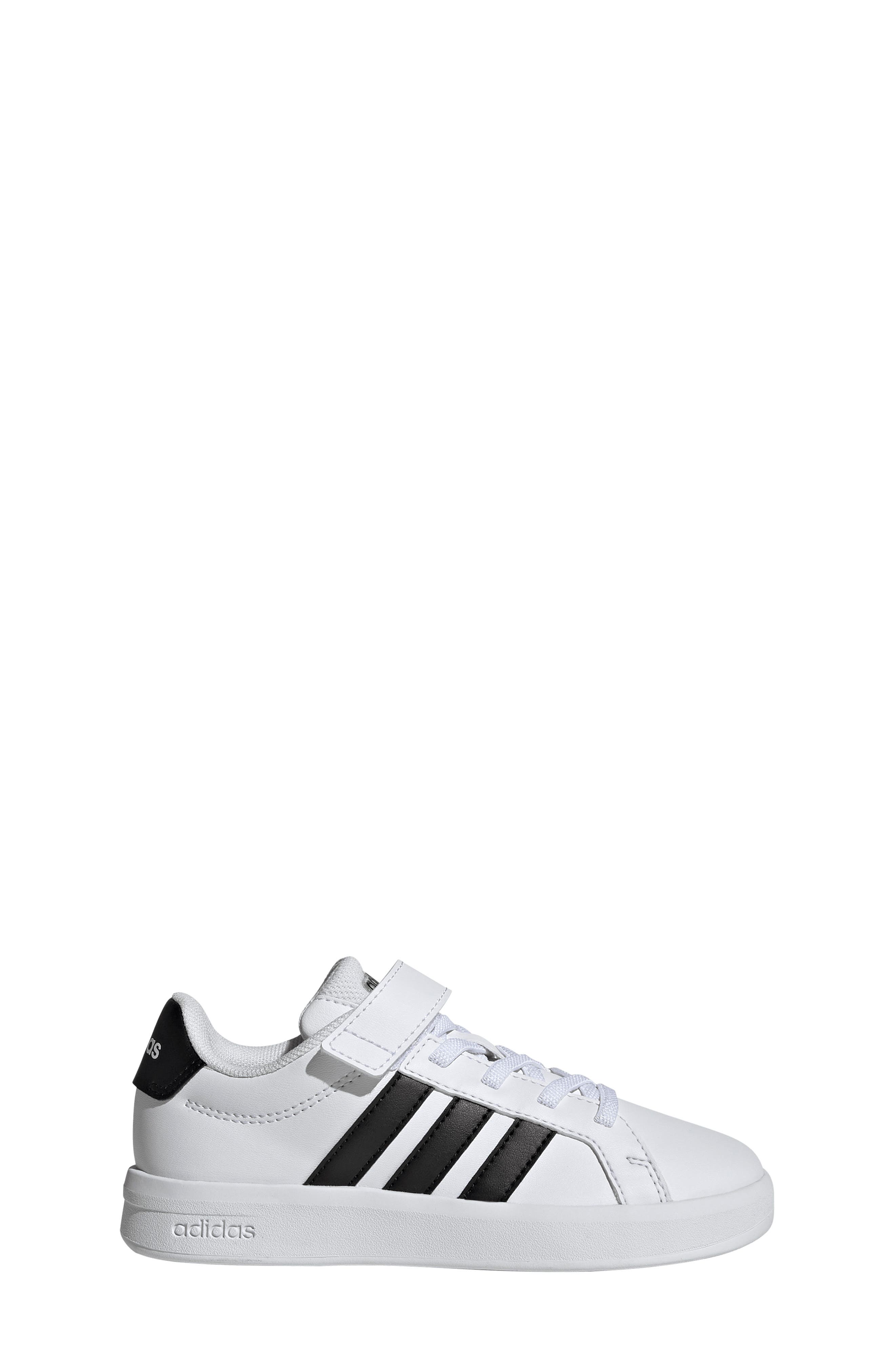 adidas Kids' Grand Court 3-0 Sneaker, Alternate, color, Footwear White/ Core Black